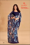 Simba Vol 04 By Kashvi Printed Georgette Sarees Wholesale Market In Surat
